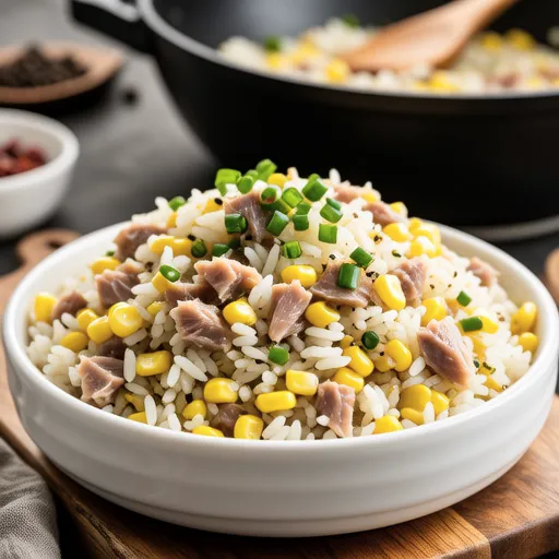 Corn and Tuna Fried Rice