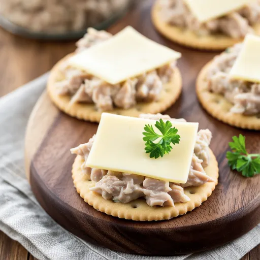 Tuna Cheese Canapé