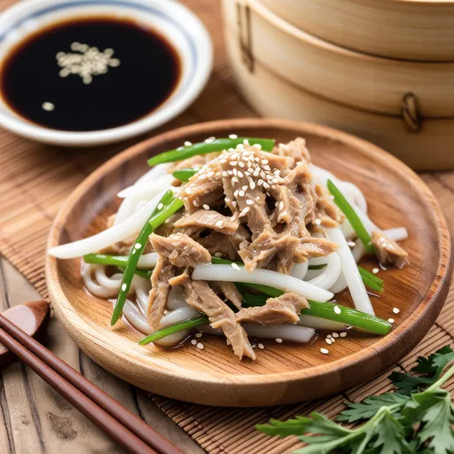 Kiriboshi Daikon and Green Pepper Tuna Salad