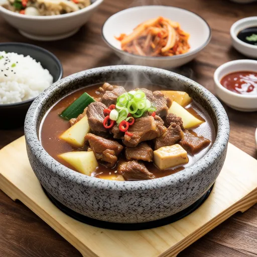 Pork Doenjang Jjigae (Soybean Paste Stew)