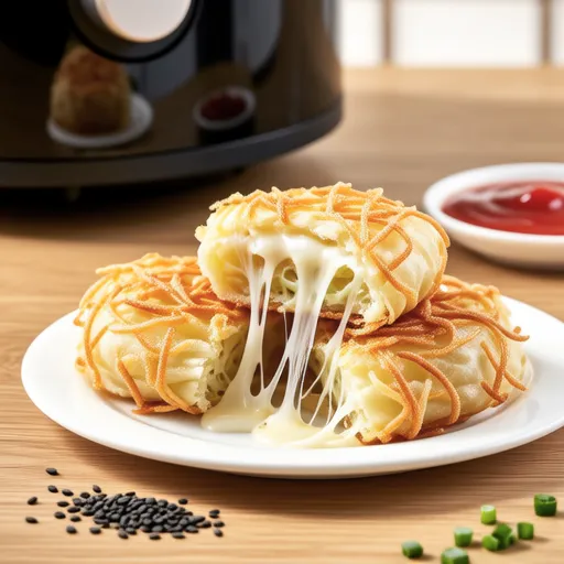 Air Fryer Pizza Bun