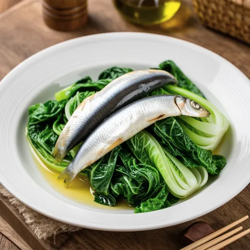 Spring Cabbage and Oil Sardine Stir-fry