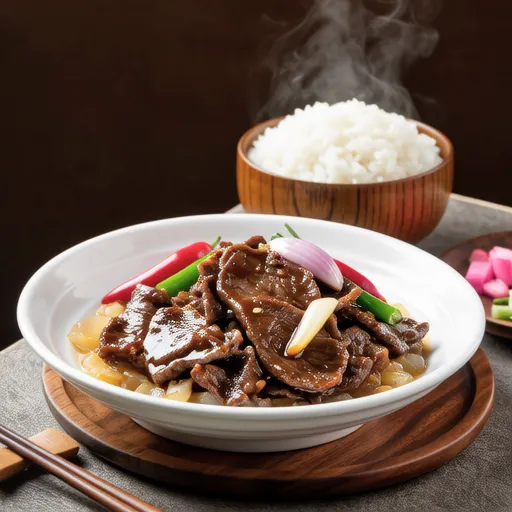 Shishito Pepper Beef Bowl