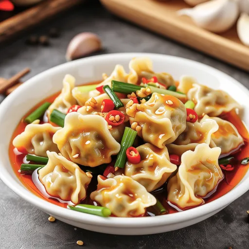 Spicy Sweet Mini Dumpling Stir-fry