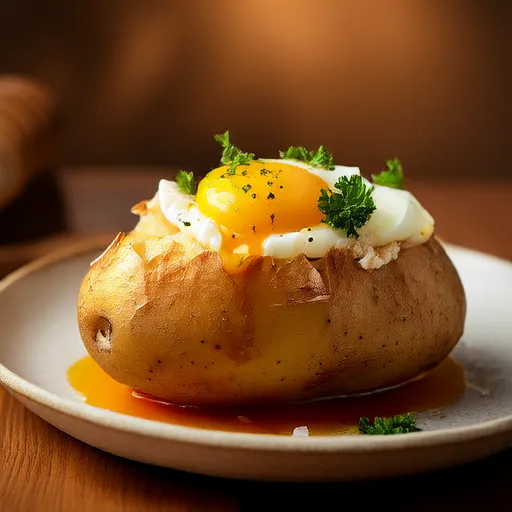 Patata al Forno con Uovo