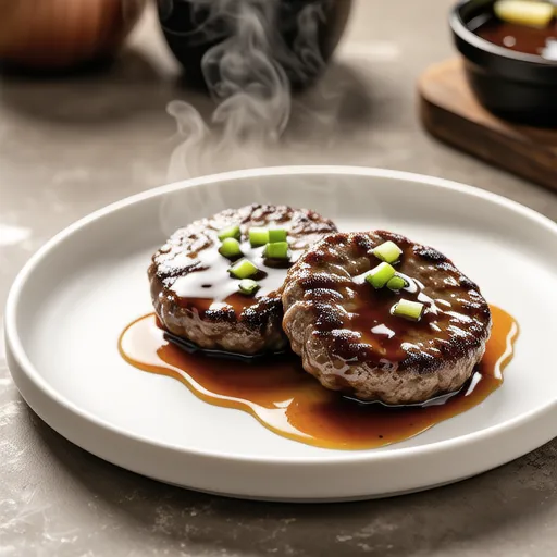 Natto Hamburger Steak
