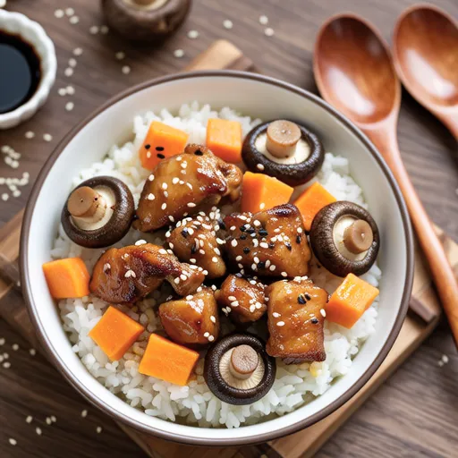 Chicken and Sweet Potato Rice
