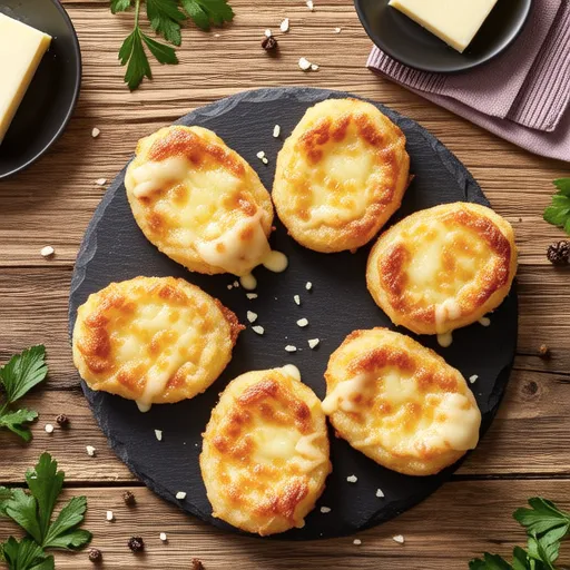 Cheesy Potato Mochi