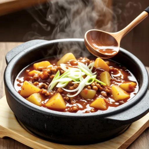 Potato Jjageuli (Korean Spicy Potato Stew)