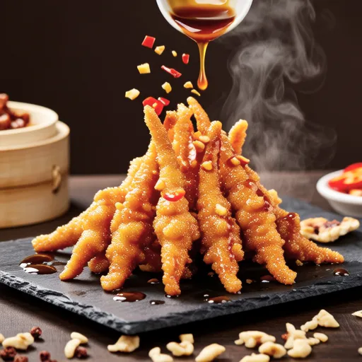 King Cockle Fried with Sweet and Spicy Sauce