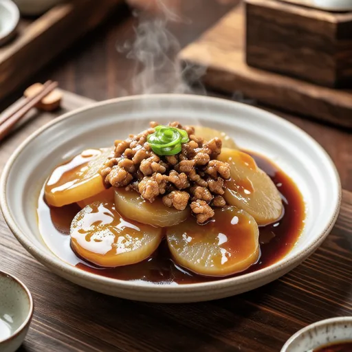 Simmered Daikon with Yuzu Kosho