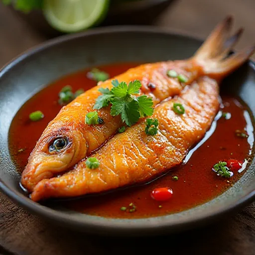 Spicy Sweet Crispy Mackerel