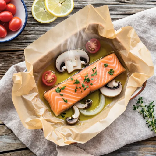Salmon en Papillote