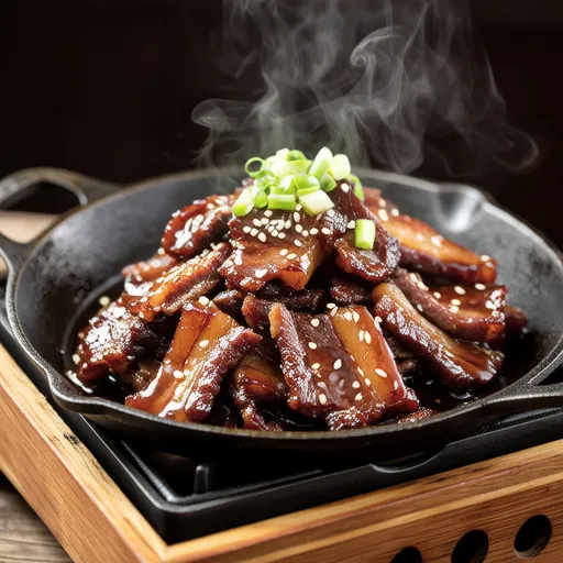 Thinly Sliced Pork Belly Bulgogi