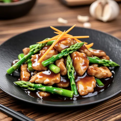 Chicken Tenderloin and Asparagus Stir-fry