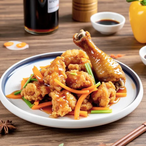 Colorful Marinated Karaage