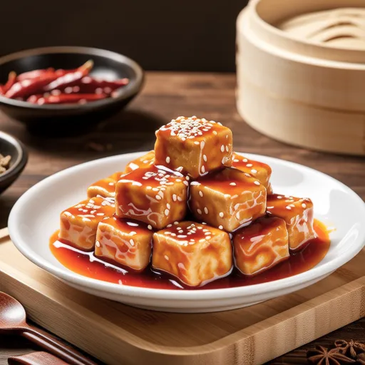 Sweet and Spicy Tofu
