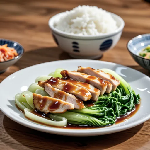 Chicken and Cabbage Ume Namul Bowl