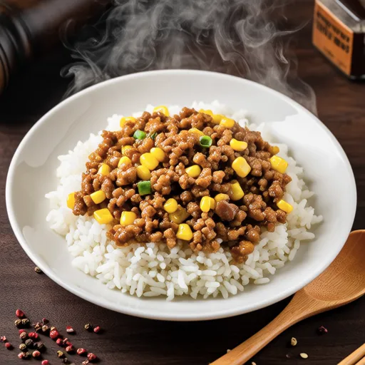 Pork Mince and Corn Fried Rice