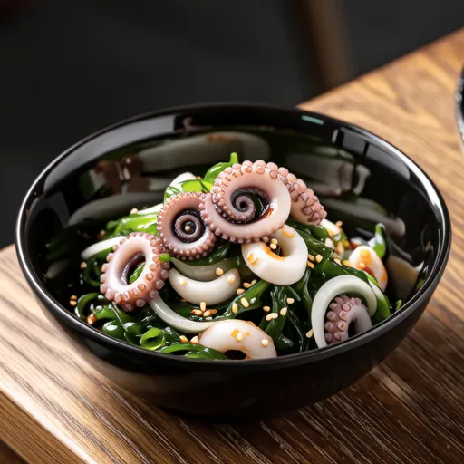 Octopus and Fresh Onion Appetizer Salad