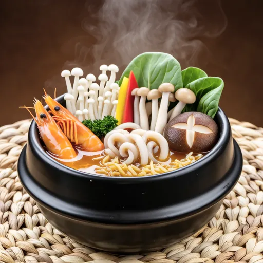 Luxury Seafood Nurungji Soup