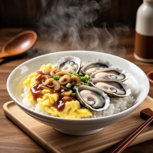 Oyster and Egg Rice Bowl