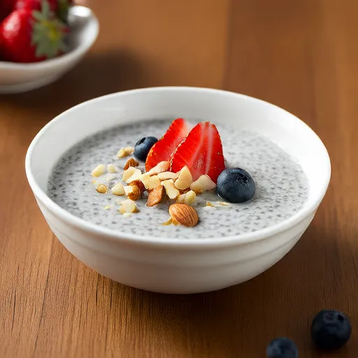 Pudding Hạt Chia