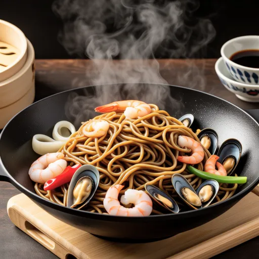 Stir-fried Udon Noodles
