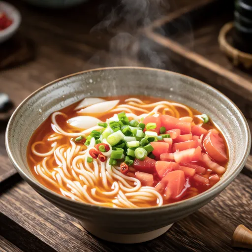 Hong Kong-style Tomato Ramen