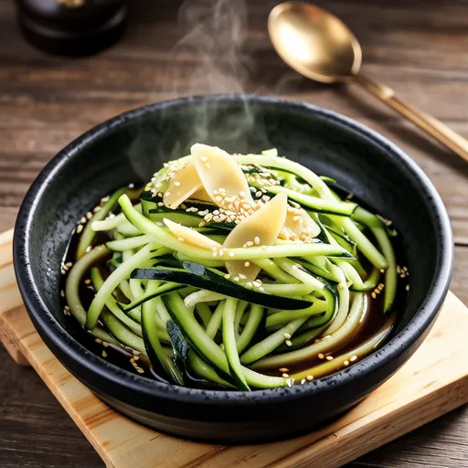 Zucchini Ginger Namul