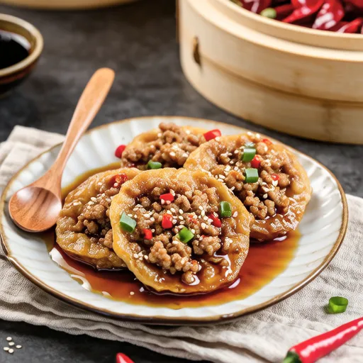 Savory Pork Minced Pancakes