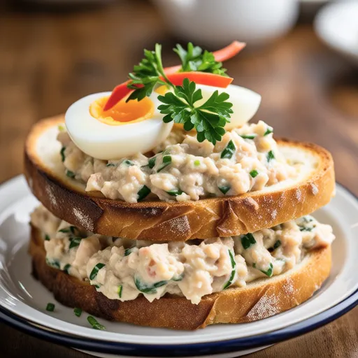 Tuna Tartar Sandwich