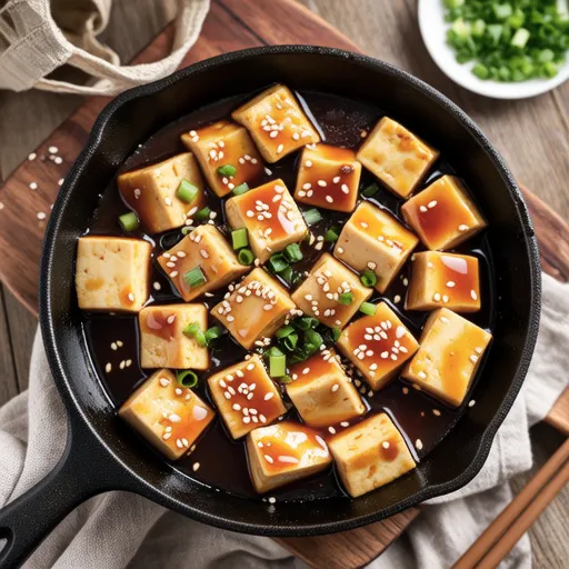 Braised Tofu with Soy Sauce