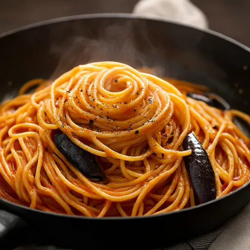 Pasta con melanzane