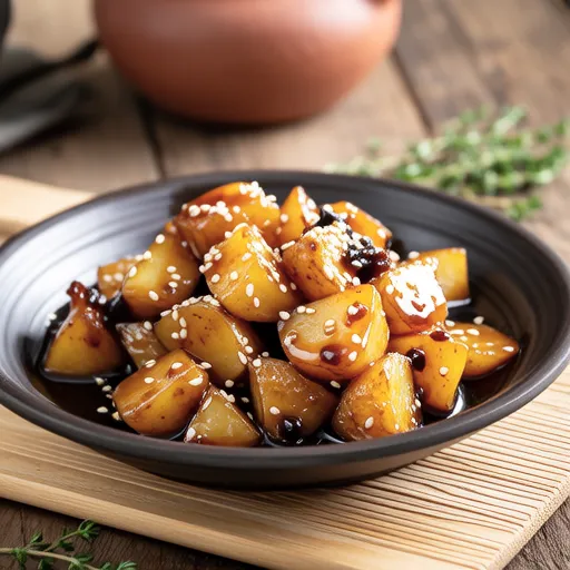 Braised Baby Potatoes