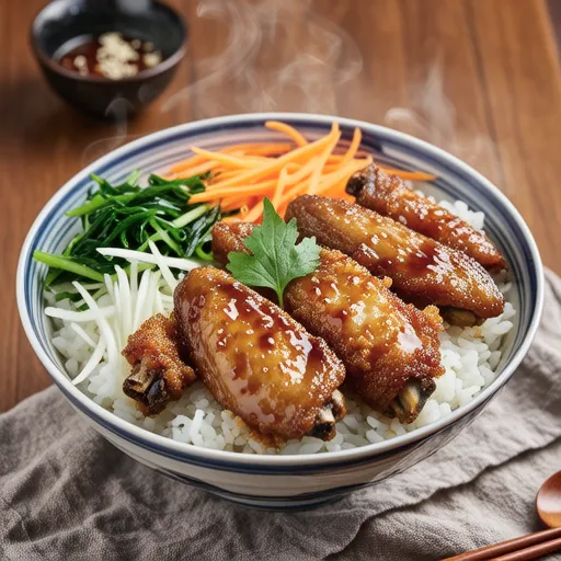 Chicken Thigh with Grated Daikon Rice Bowl
