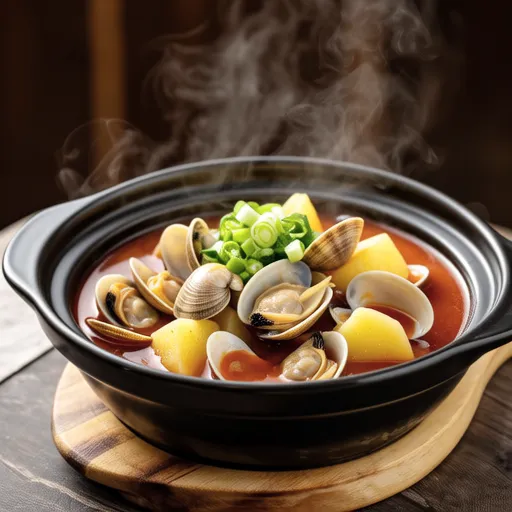 Spicy Clam and Potato Stew