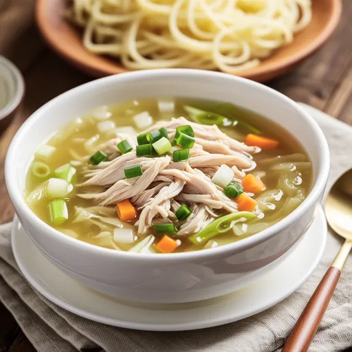Chicken Soup Recipe with Chicken Tenderloin (American Style)