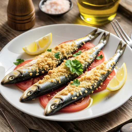 Herb-Crusted Sardines
