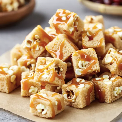 Caramel-Coated Bread Popcorn Recipe