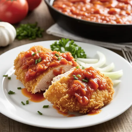 Chicken Sauté with Tomato Sauce