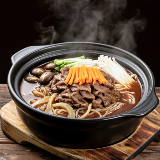 Ttukbaegi Bulgogi (Korean Hot Pot Bulgogi)