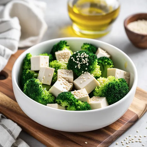 Broccoli Tofu Salad