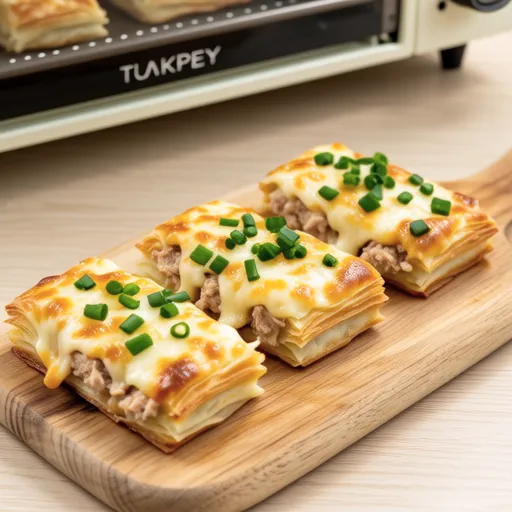 Hanpen Tuna Mayo Cheese Bake
