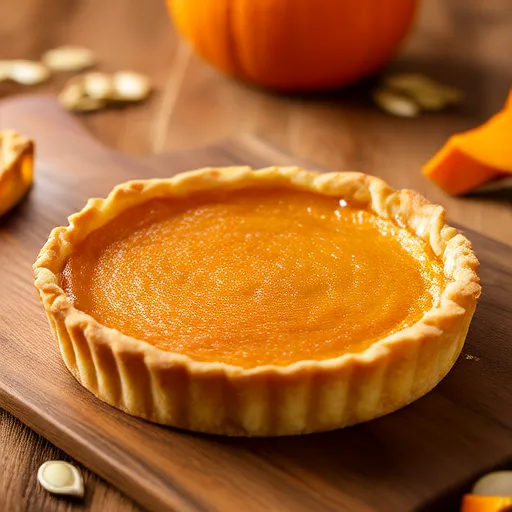 Pumpkin Cream Cheese Tart