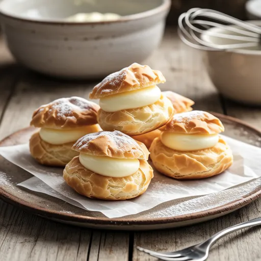 Crispy Cookie Choux