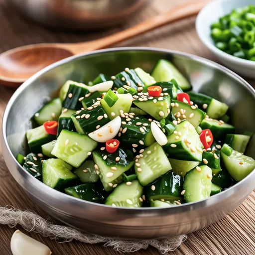 Refreshing Summer Side Dish: Cucumber Cubes