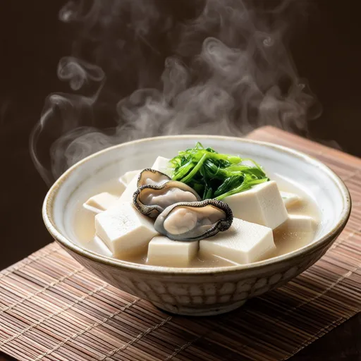 Oyster Hot Tofu (Yudofu)