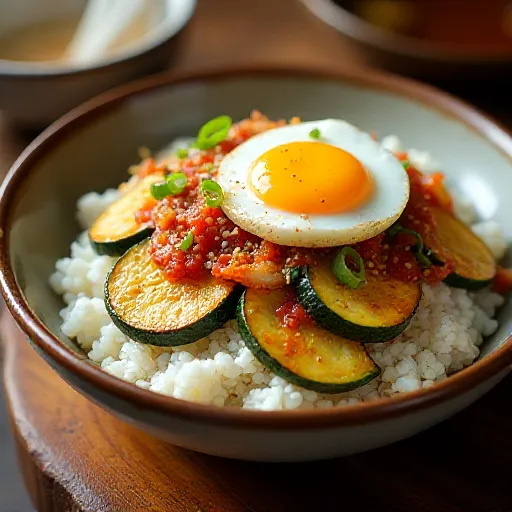Ciotola di Riso con Zucchine Veloci