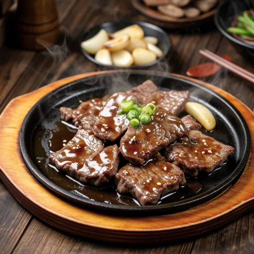 Harami and Garlic Bite-sized Steak